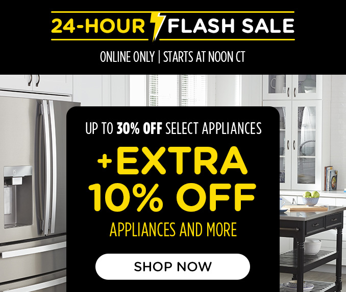 24-Hour Flash Sale - Starts at Noon CT